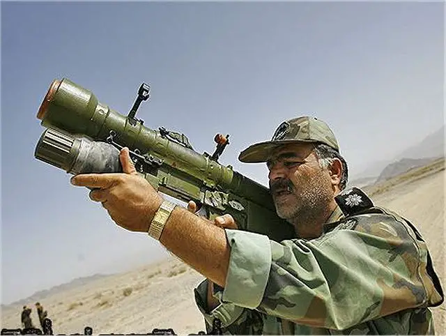Misagh-2 man portable air defence missile system technical data sheet specifications description information intelligence identification pictures photos video Iran Iranian army defence industry military technology manpad