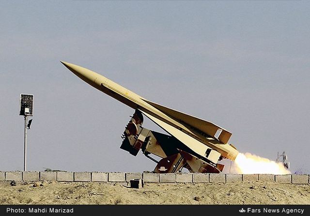Iran on Saturday, December 27, 2014, tested its home-made mid-range Shalamcheh missiles fired from its new air defense system, Mersad, which is capable of destroying different types of modern fighter jets and drones. The missiles were fired on the third day of the ongoing Mohammad Rasoulallah (PBUH) military exercises in the Southern and Southeastern parts of the country with the participation of a large number of units and troops of the Iranian Army.