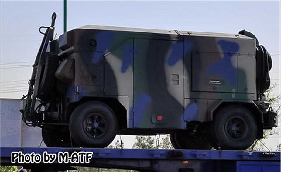 Skyguard all weather fire control radar system 35mm twin cannon Iran Iranian army 640 001