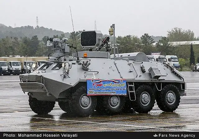 Shahram NRBC vehicle Iran Iranian army military equipment defense industry 640 001