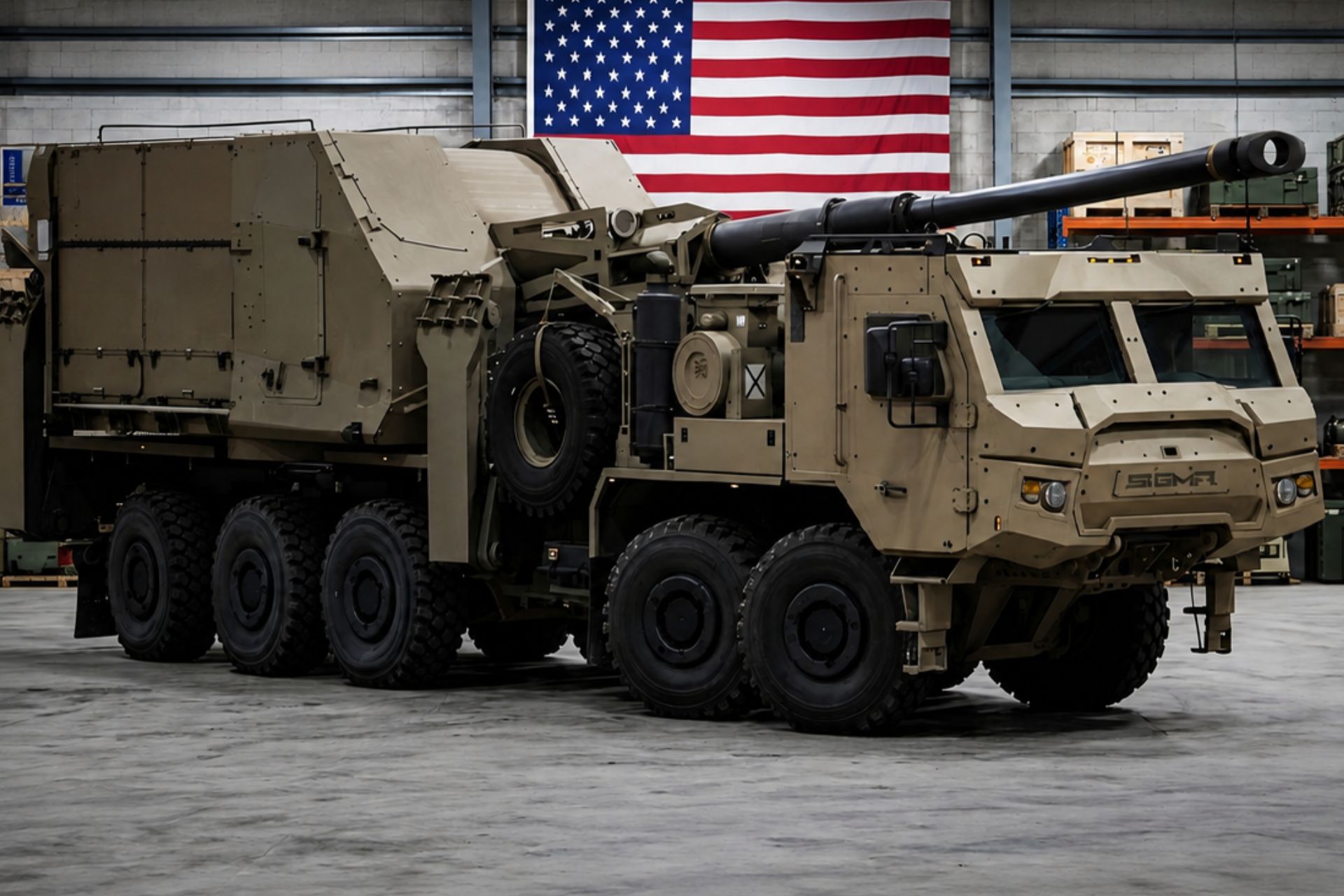 SIGMA Mobile Tactical Cannon MTC Elbit America Israel United States 155mm self-propelled howitzer