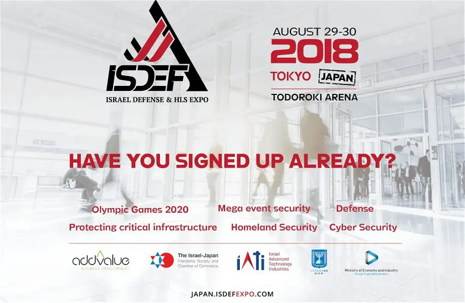 ISDEF Japan 2019 premier international homeland security event in Tokyo 925 001