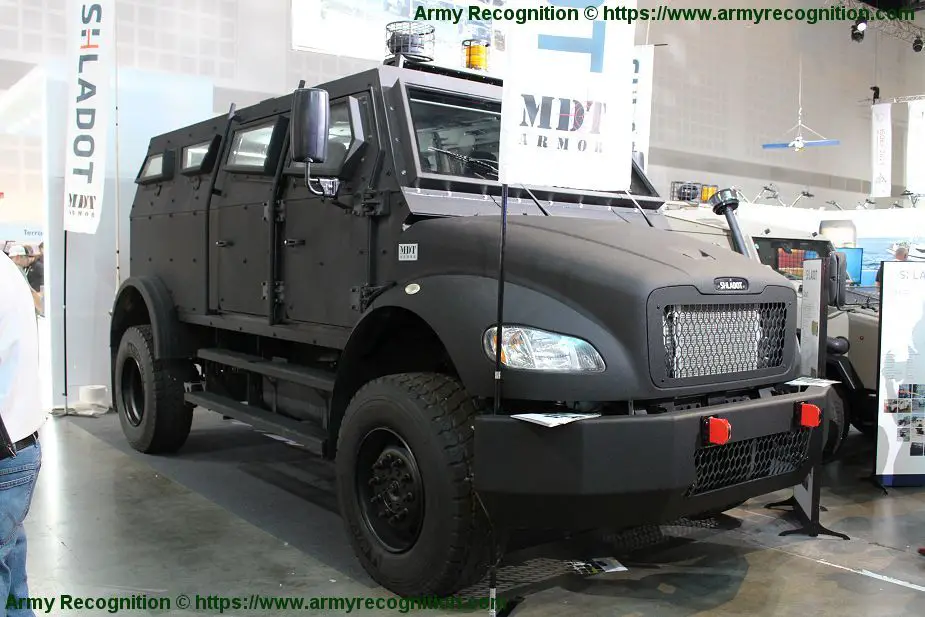 Shladot unveils Super Tiger 4x4 urban armored vehicle ISDEF 2019 defense exhibition Israel 925 001