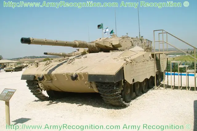 Israeli Merkava Mk-2 main battle tank