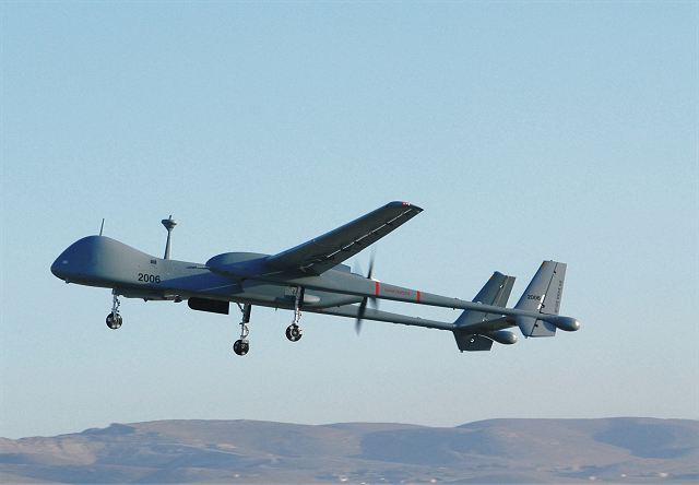Also obtained were five Heron and five Searcher UAVs. The Israeli Heron TP is a 4.6 ton aircraft that can operate at 14.5 kilometers. The Heron TP has a one ton payload, enabling it to carry sensors that can give a detailed view of what's on the ground, even from that high up. 