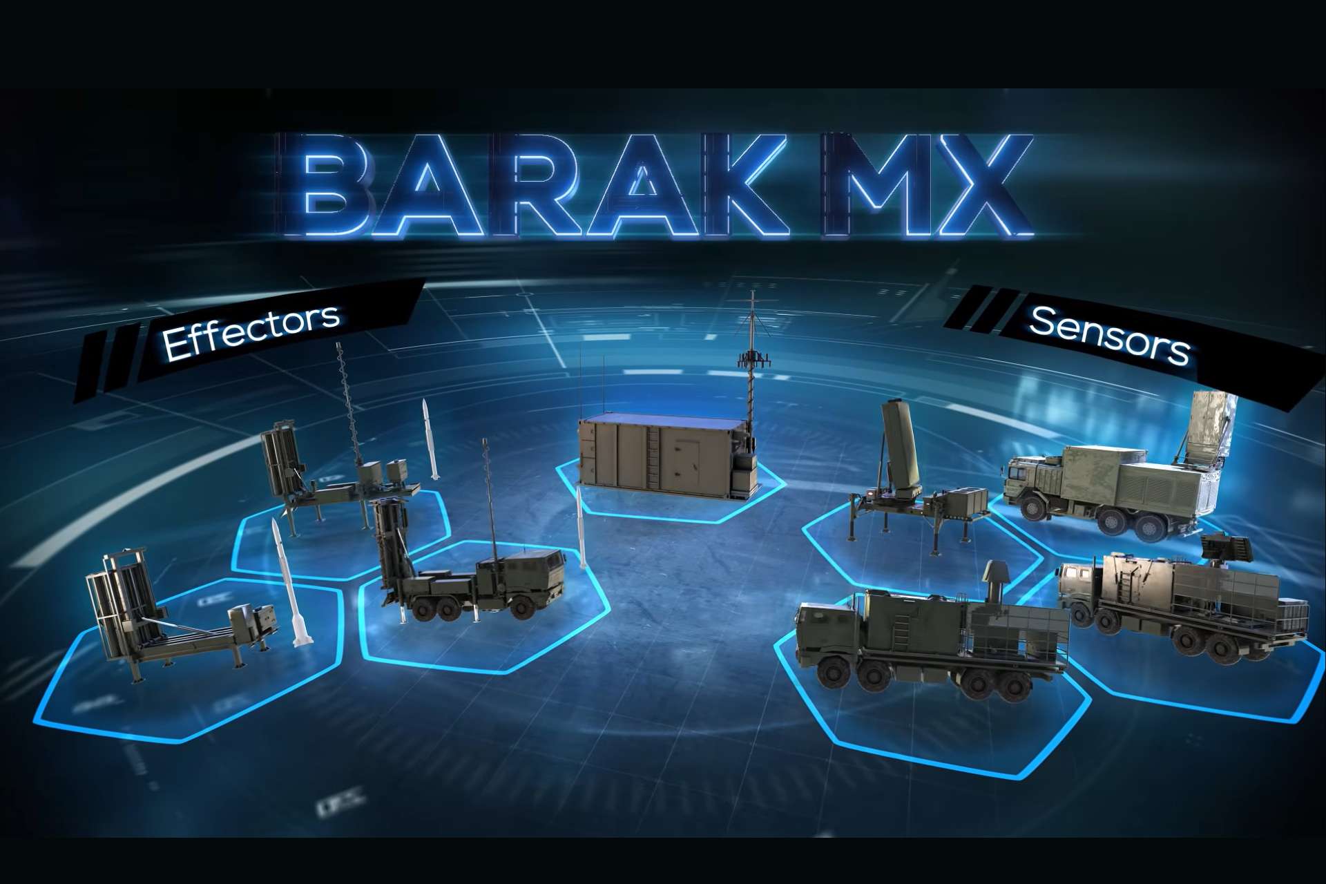 BARAK MX Integrated Air and Missile Defence System IAI Israel specifications technical review data fact sheet interceptor missiles radar pictures video