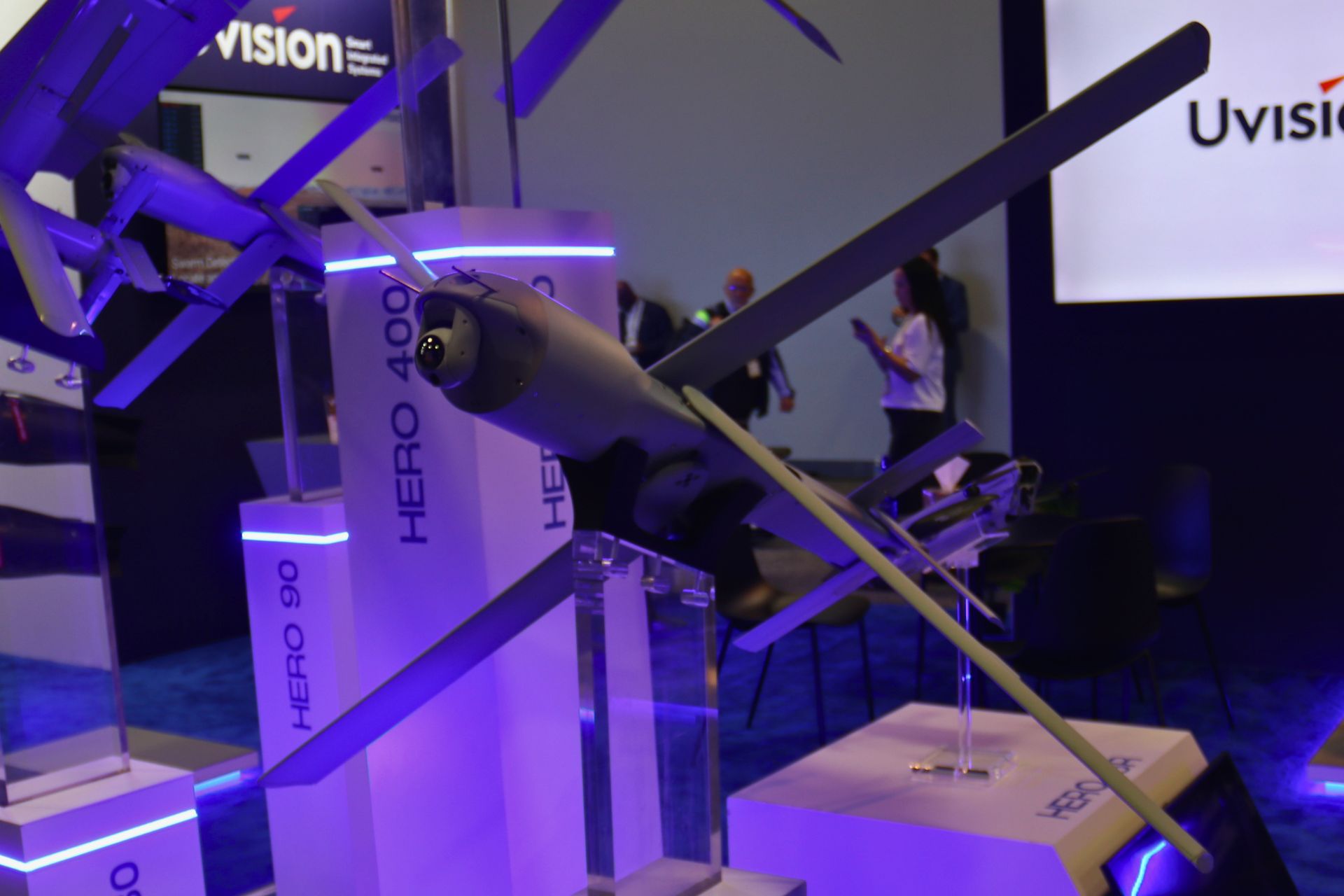 HERO 120 anti-tank loitering munition UVision Israel specifications technical review data fact sheet pictures video