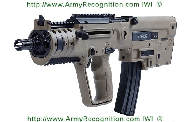 Israel Weapon Industries (IWI) is a leader in the production of combat-proven small arms for Governmental and Military entities as well as law enforcement agencies around the world. Continuously developing new capabilities, attributes, configurations, and applications, the company introduces its new conversion kit for the X95 assault rifle for 5.45mm-caliber ammunition - making it the only weapon in the world with 3 calibers: 5.56mm, 9mm, and 5.45mm. The weapons will be exhibited at Interpolitex in Moscow, October 23-26, 2012.
