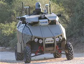 Guardium UGV semi-autonomous unmanned ground system vehicle G-NIUS Israeli army Israel pictures technical data sheet information description identification pictures photos images 