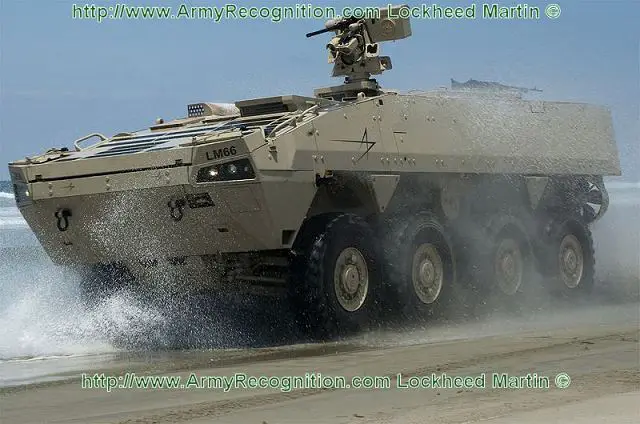 Lockheed Martin presents the Havoc at GDA 2011, the Gulf Defense and Aerospace Exhibition in Kuwait. This vehicle is proposed by Lockheed Martin to participate in a tender for the supply of Marine Personnel Carrier (MPC) vehicles to the prestigious United States Marine Corps.