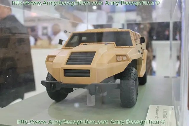 The Stallion II is new 4x4 light armoured vehicle under development by the Jordanian defence industry. The vehicle weighs approximately 7,000kg and is developed as a next-generation light mobility vehicle. 