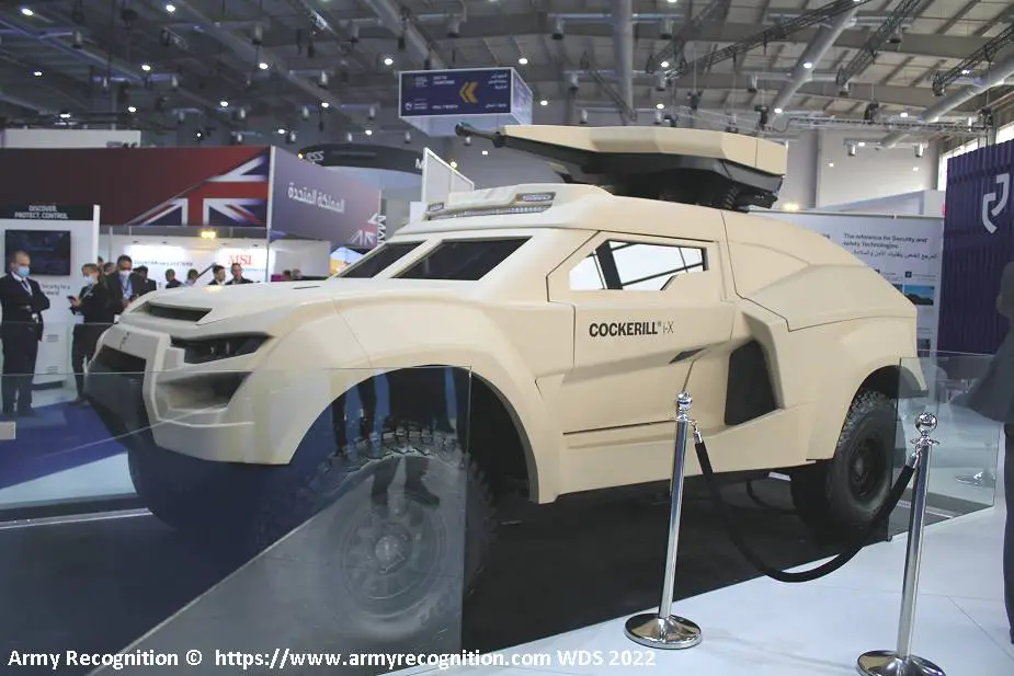 WDS 2022 John Cockerill from Belgium unveils its Cockerill I X 4x4 combat vehicle with 25mm turret 925 002