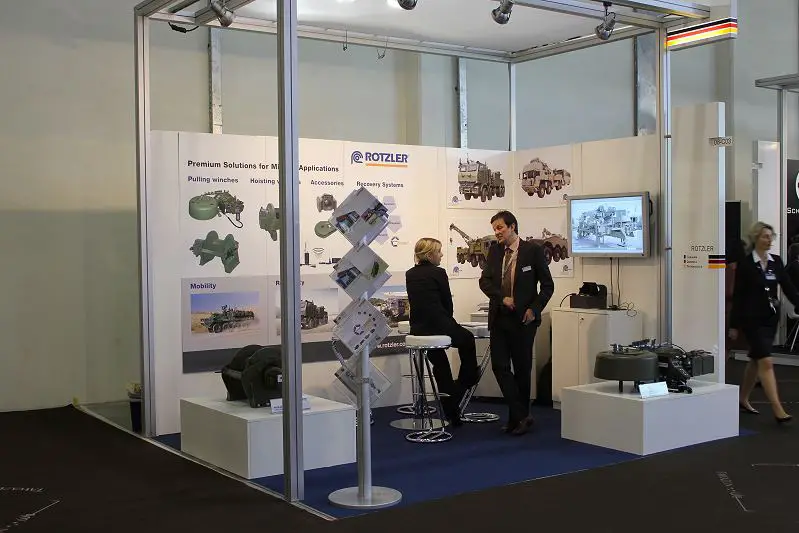 ROTZLER is exhibiting first class hoisting and pulling solutions for military applications at the IDEX Defence Exhibition in Abu Dhabi from 20 to 24 February 2011. As a full service provider for the military sector, ROTZLER provides all necessary equipment for successful missions and all under one roof: Recovery Winches and Systems, Hoisting Winches and Systems, Control Systems, Project Planning, Engineering, Systems Integration, Accessories, After Sales Service.