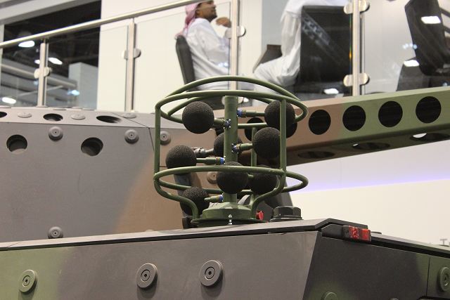 To response against this threats, Rheinmetall has developed the Acoustic Shooter Locating System (ASLS), which comes in a basic version as well as an integrated version with Rheinmetall’s SAS Situational Awareness System, an electro-optical sensor system for immediate target verification. Both products are ready for the market and on display at IDEX 2013. 