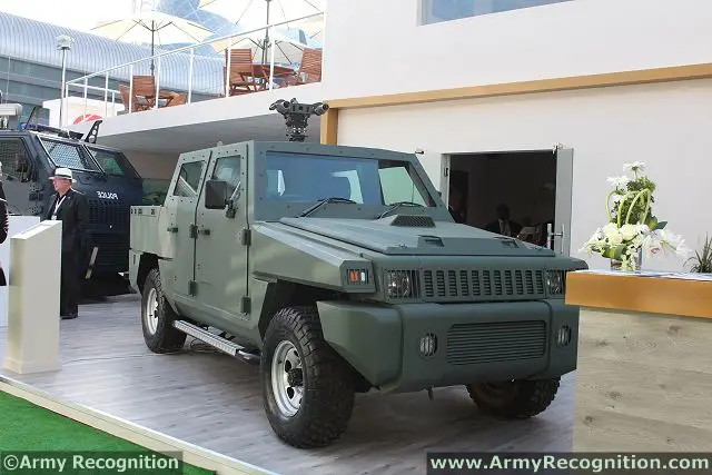 Africa’s largest privately owned defence and aerospace company, Paramount Group demonstrates its world-leading selection of innovative defence solutions at IDEX 2013,in Abu Dhabi, United Arab Emirates. In the latest development of the South African Company, Paramount Group presents for the first time in the Middle East its new patrol vehicle, the Marauder.