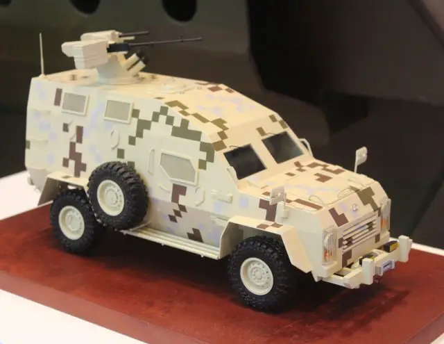 Bodgan Corporation officially presents new Bars 6 armored personnel carrier at IDEX 2015 640 001