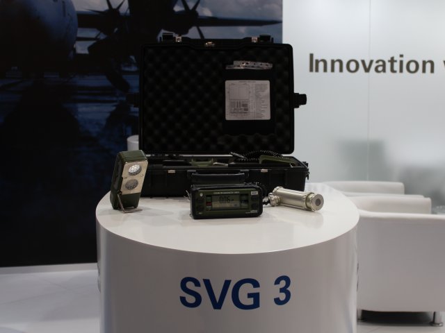 Bruker introduces new SVG3 lightweight radiation detector at IDEX 2015 i Abu Dhabi 640 001