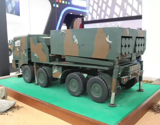 Doosan DST presents new Chun Mu multiple launch rocket system at IDEX 2015 640 001