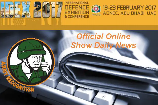 Army Recognition appointed by IDEX 2017 as Official Online Daily News Media Partner 640 002