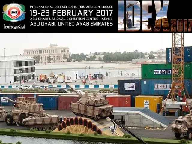 IDEX 2017 pictures Web TV Television video photos images International Defense Exhibition Conference Abu Dhabi UAE United Arab Emirates army military industry technology
