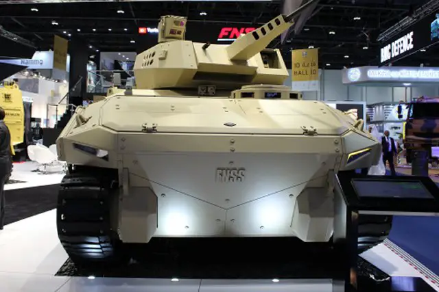 FNSS showcased its KAPLAN NG AFV at IDEX 2017 and promoted its latest innovations  003