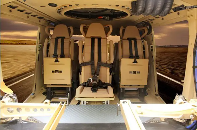 Jankel s BLASTech seats installed on many armoured vehicles at IDEX 2017 640 001