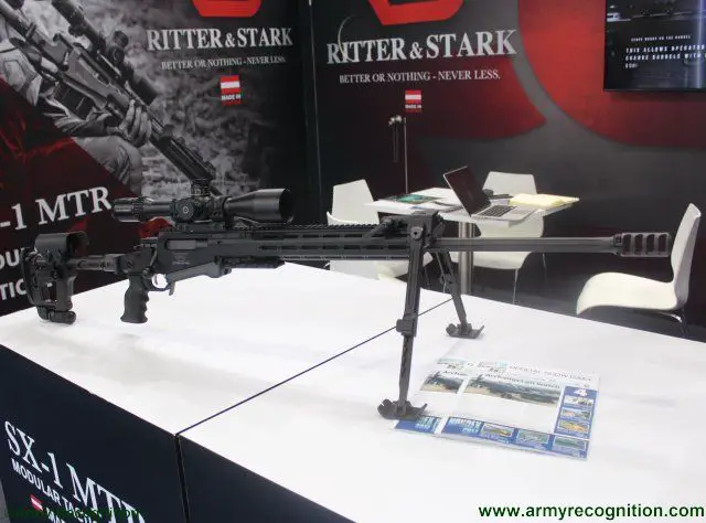 Ritte Stark SX 1 MTR precision rifle makes Middle East premiere at IDEX 2017 640 002