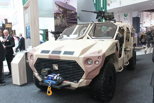 The new NIMR Automotive Rapid Intervention Vehicle RIV launched at IDEX 2017 640 001