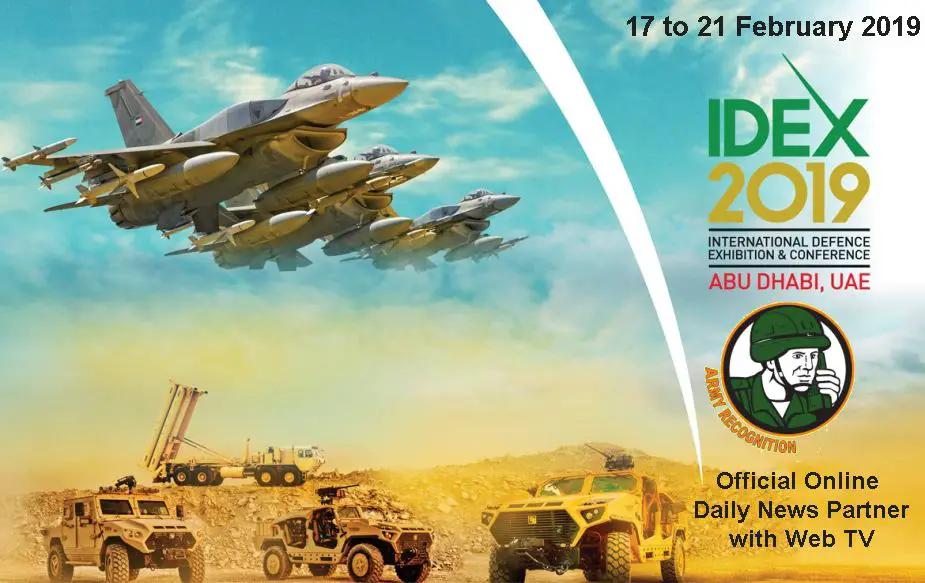 Army Recognition Official Online Show Daily News Partner with Web TV IDEX 2019 Abu Dhabi United Arab Emirates 925 001