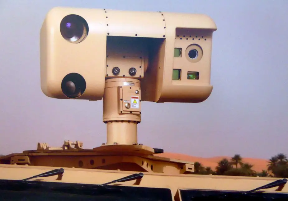 IDEX 2019 Cilas Ariane Group displayed SLD 500 pre shot sniper and observer detection vehicle mounted 2