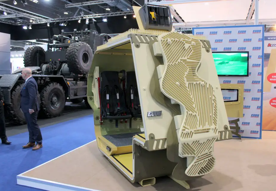 IDEX 2019: Greek company EODH unveils details about its new Advanced  Shielding Platform Integrated System (ASPIS) | IDEX 2019 News Official  Online Show Daily Partner | Defence security military exhibition 2019 daily  news category