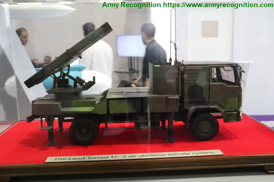 IDEX 2019 Land based TC 2 air defense missile system by NCSIST
