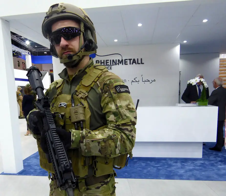 IDEX 2019 Rheinmetall leading supplier of soldier systems and expert partner for network enabled operations