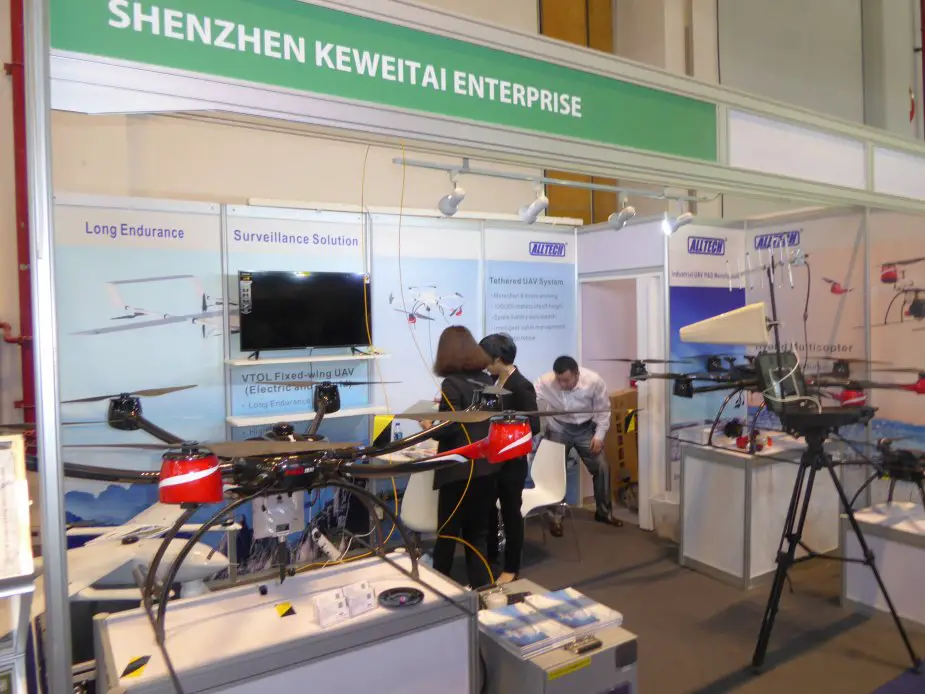 IDEX 2019 Shenzhen Keweitai displays UAV advantages