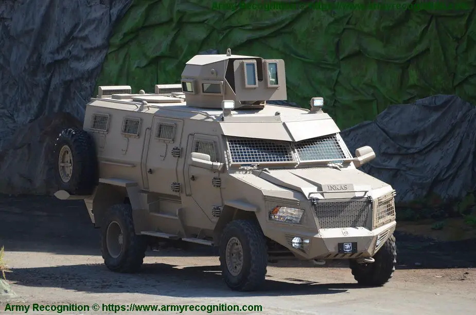 INKAS Titan DS APC or SWAT armored vehicle for security and military forces 925 001