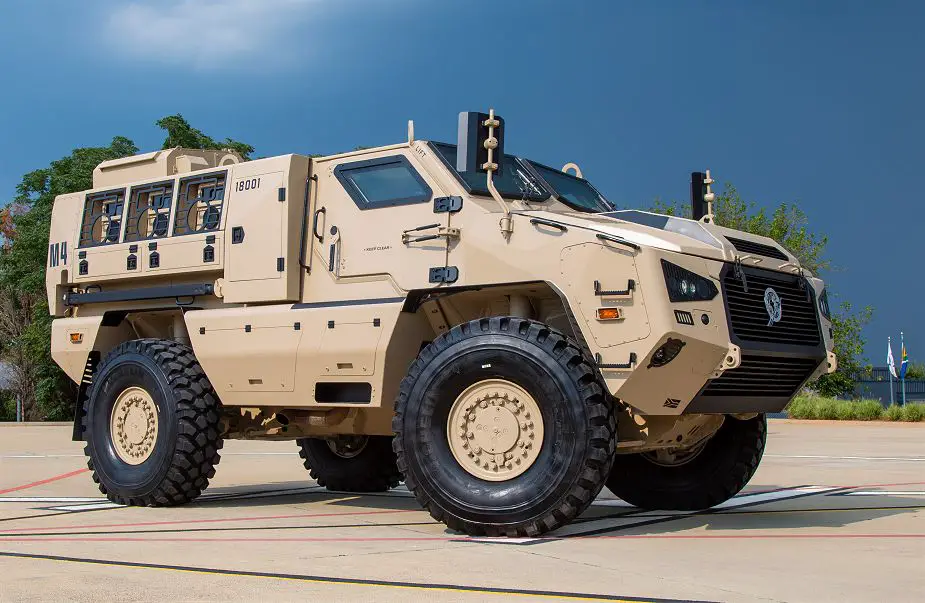 United Arab Emirates will acquire Mbombe 4x4 armored vehicles IDEX 2019 news 925 001