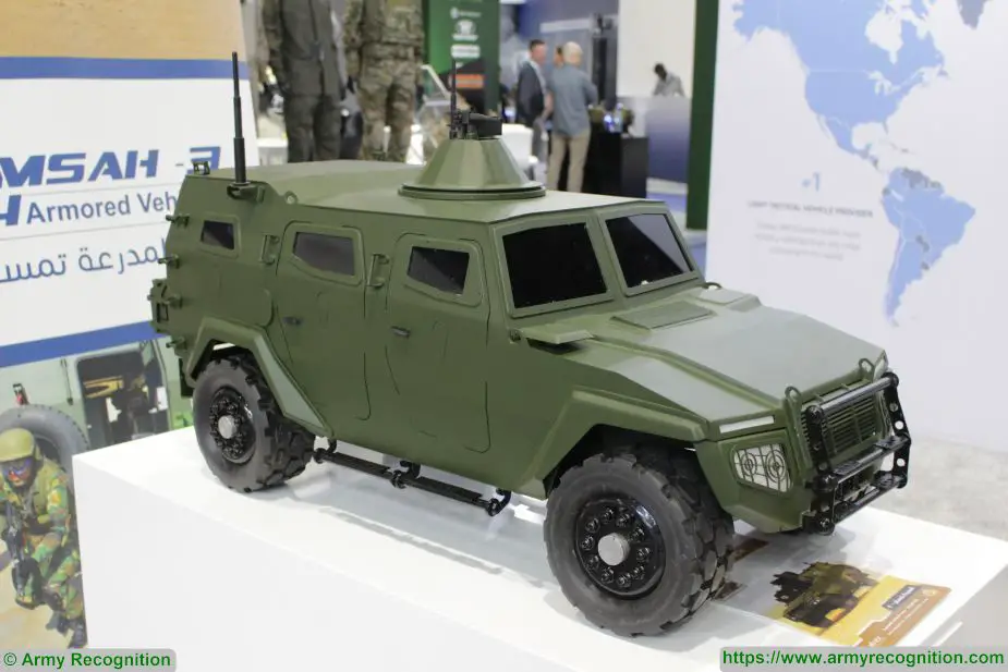 idex 2019 temsah 3 powered by AM General hmmvw chassis