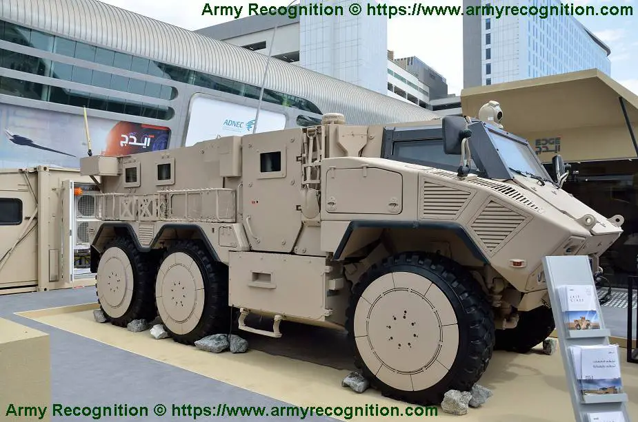 NIMR JAIS combat proven Mine Resistant Ambush Protected MRAP vehicle made in UAE IDEX 2021 925 002