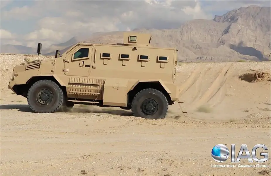 IAG will present 4 security and armored vehicles in live demonstration IDEX 2023 925 004