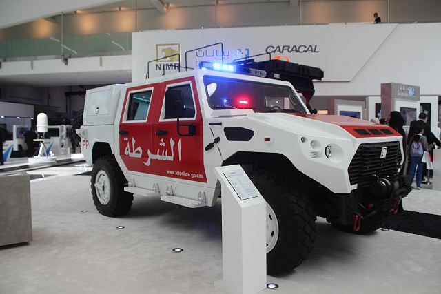 At ISNR 2016 NIMR Automotive from UAE shows its ability to provide multirole 4x4 armored vehicles 640 001