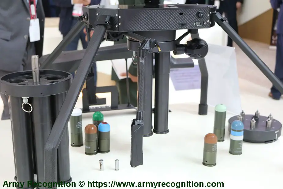 South African Rippel 40mm drone launcher system 925 002