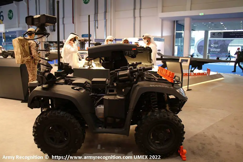 EDGE from UAE unveils its 7IS Remote Control Weapon Station 925 002