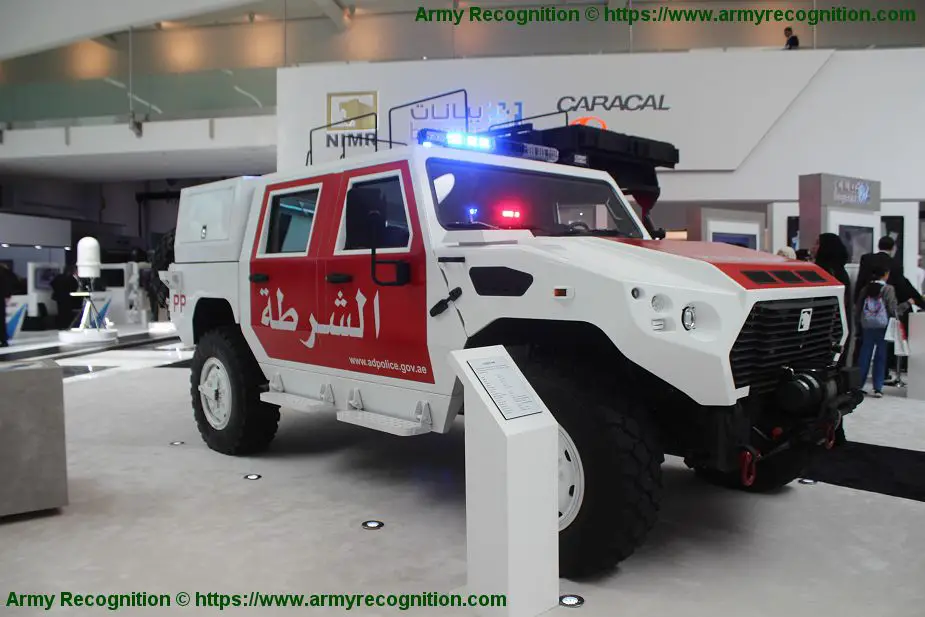Ajban 440 4x4 tactical logistic utility military vehicle 4 man cab Nimr Automotive UAE United Arab Emirates defense industry 925 001