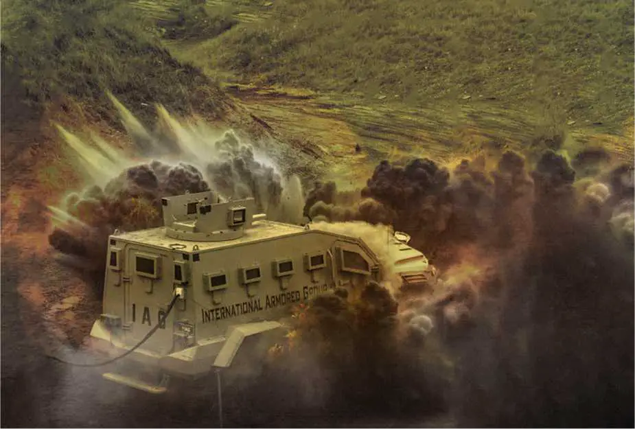 Guardian Xtreme MRAP APC IAG 4x4 armored personnel carrier details 001