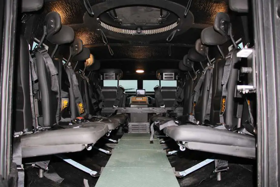 Guardian Xtreme MRAP APC IAG 4x4 armored personnel carrier details 002