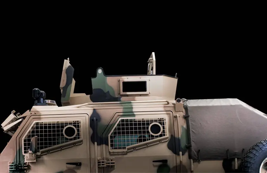 Hornet INKAS 4x4 pickup design 4x4 APC armored personnel carrier vehicle details 004