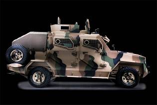 Hornet INKAS 4x4 pickup design 4x4 APC armored personnel carrier vehicle right side view 001