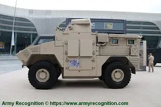 JAIS 4x4 modular MRAP Mine Resistant Ambush Protected Vehicle APC NIMR Automotive UAE left side view 001