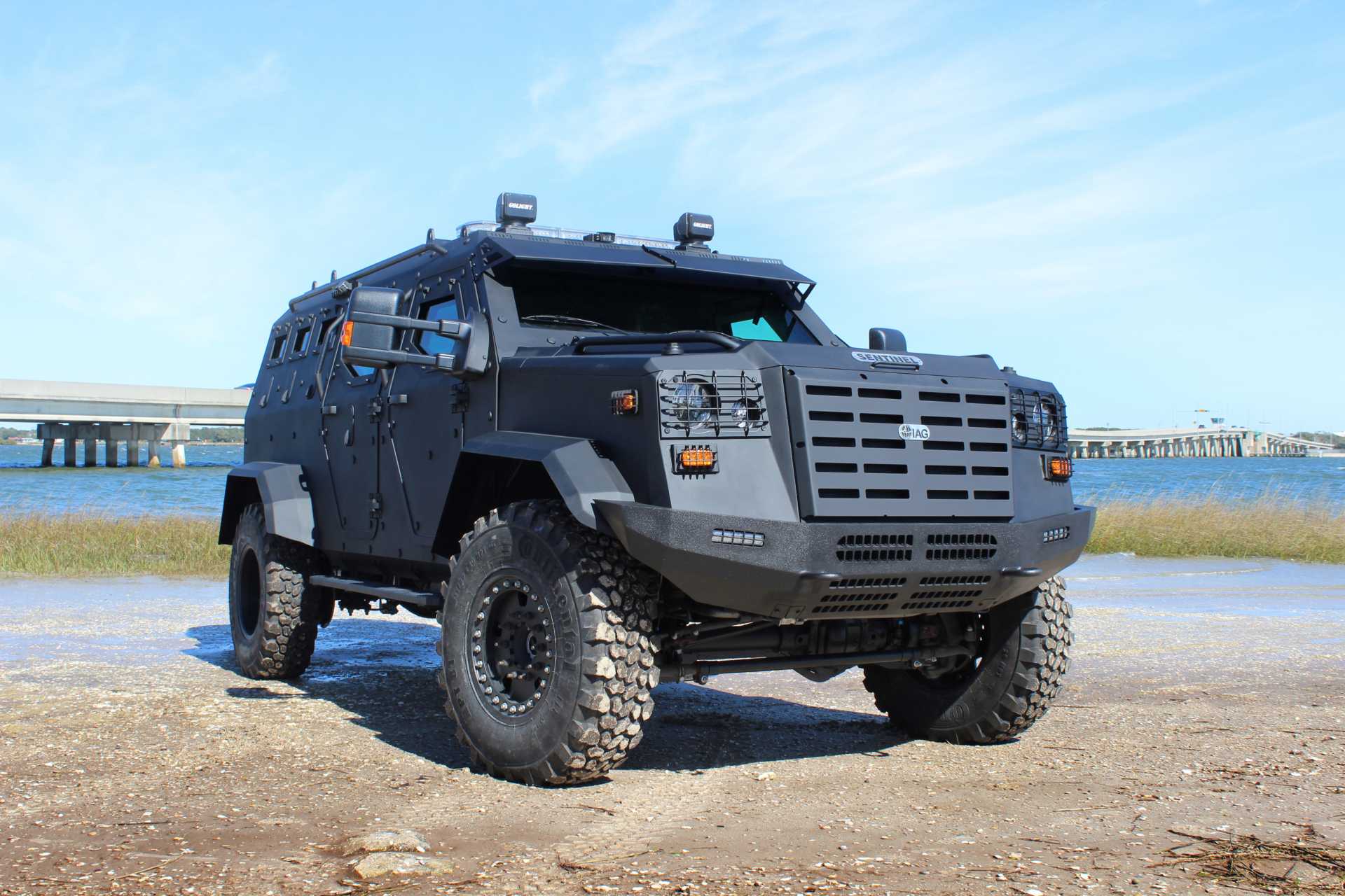 SENTINEL IAG 4x4 TRV Armored Tactical Response Vehicle Canada specification technical data fact sheet pictures video