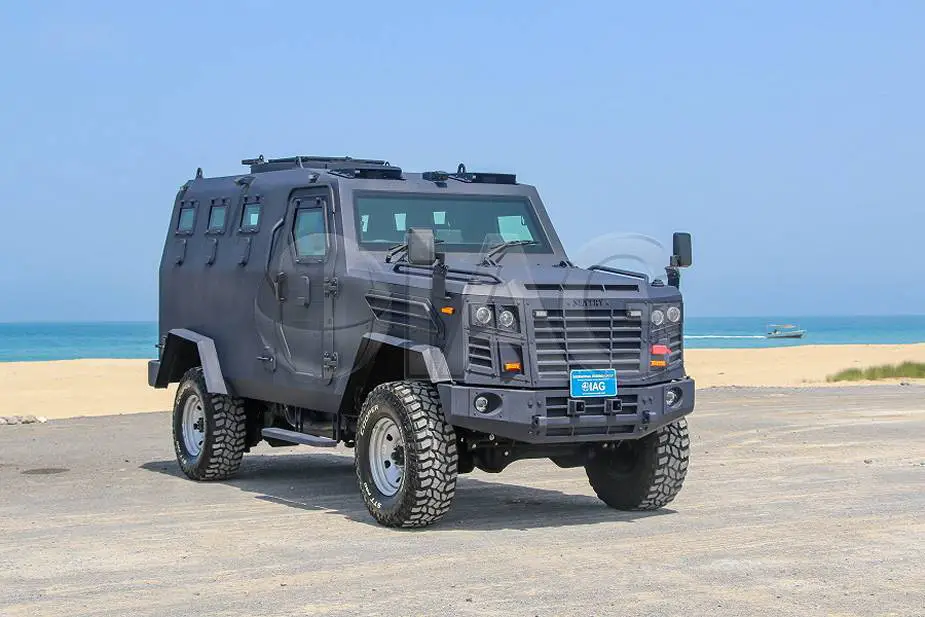 Sentry APC 4x4 wheeled armored personnel carrier vehicle IAG UAE 925 001